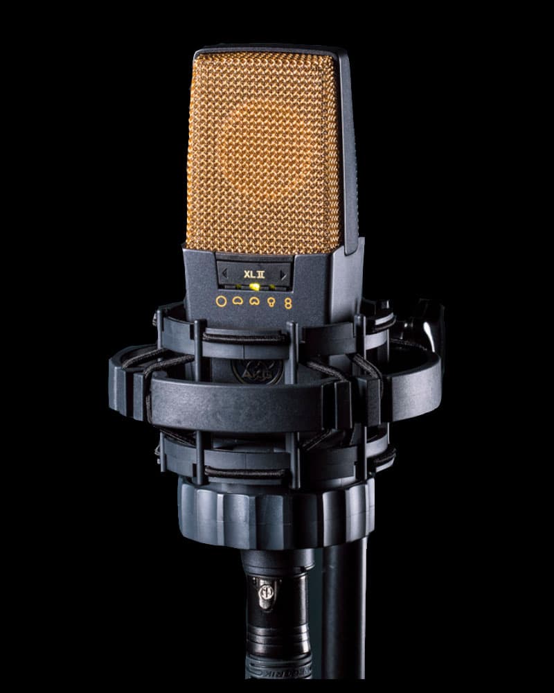 Studio Microphones - AKG C414 XLII, Audio-Technica AT2020, Shure SM57 & SM58